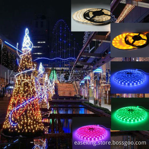 Popular colorful led strip light for decoration
